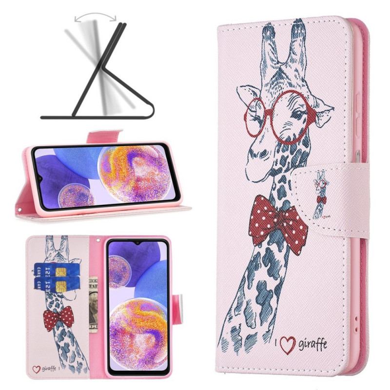 Flip Cover Samsung Galaxy M23 5G Brainy Giraf