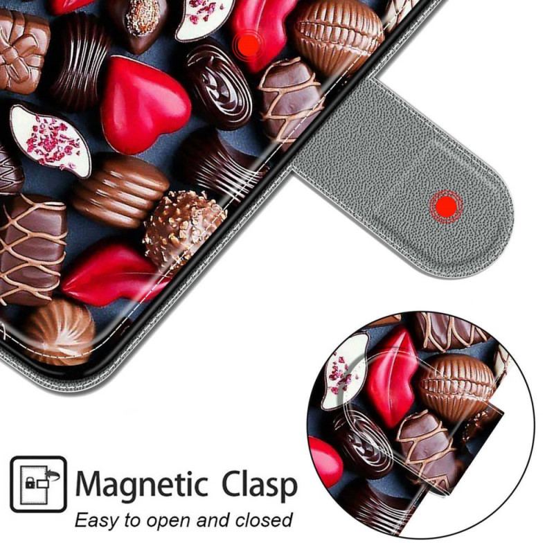 Flip Cover Samsung Galaxy M23 5G Chokolade