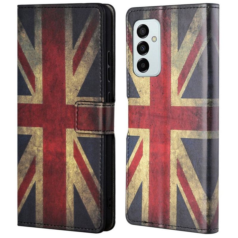 Flip Cover Samsung Galaxy M23 5G Engelsk Flag