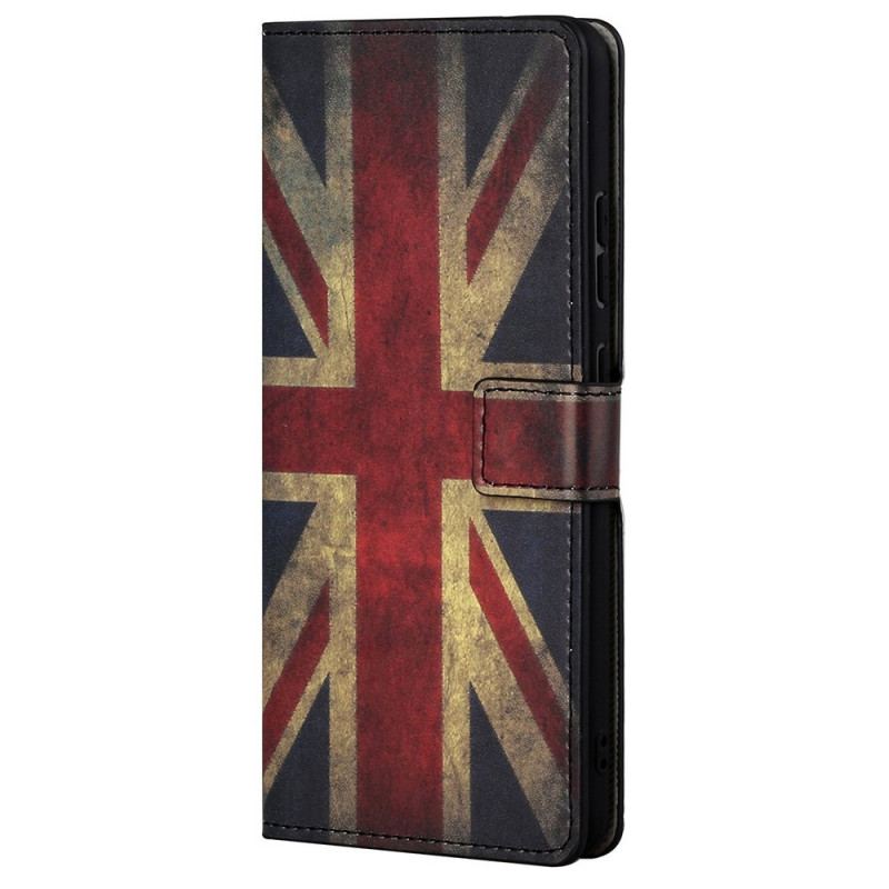 Flip Cover Samsung Galaxy M23 5G Engelsk Flag