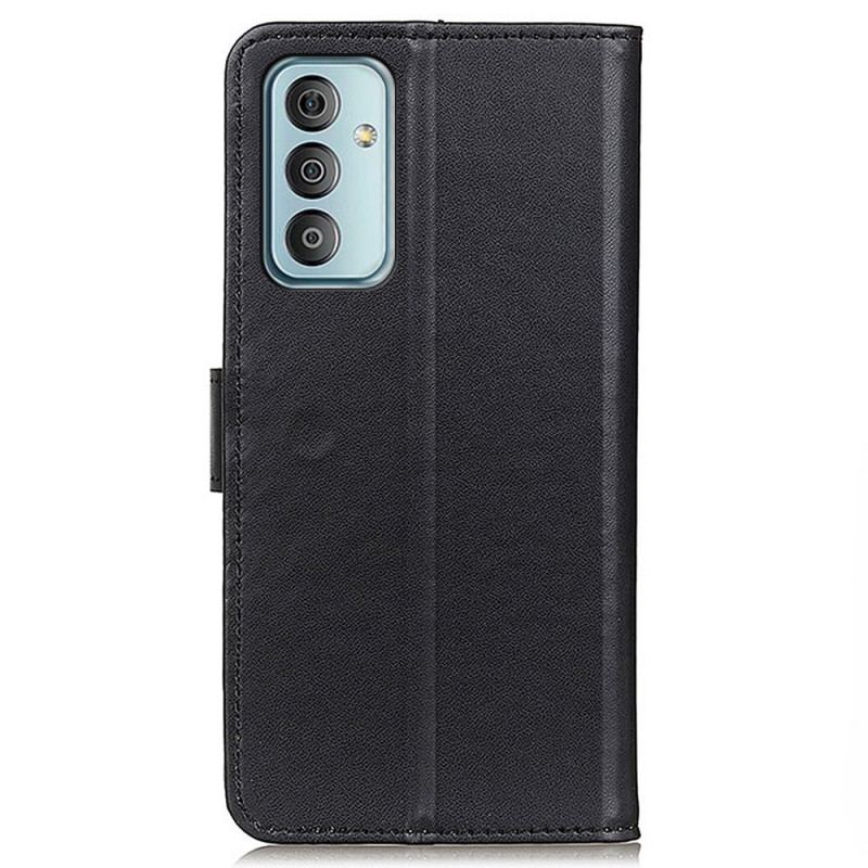 Flip Cover Samsung Galaxy M23 5G Enkel Læderstil