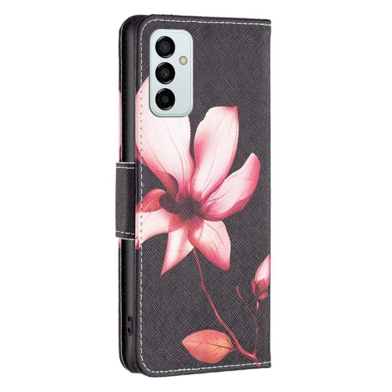 Flip Cover Samsung Galaxy M23 5G Lyserød Blomst