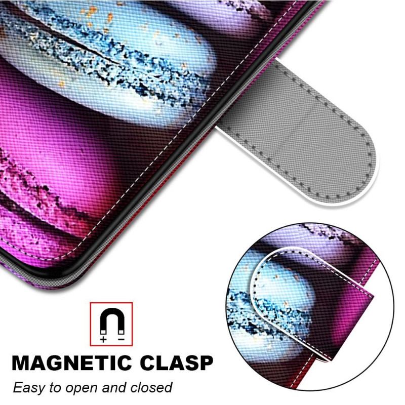 Flip Cover Samsung Galaxy M23 5G Macarons