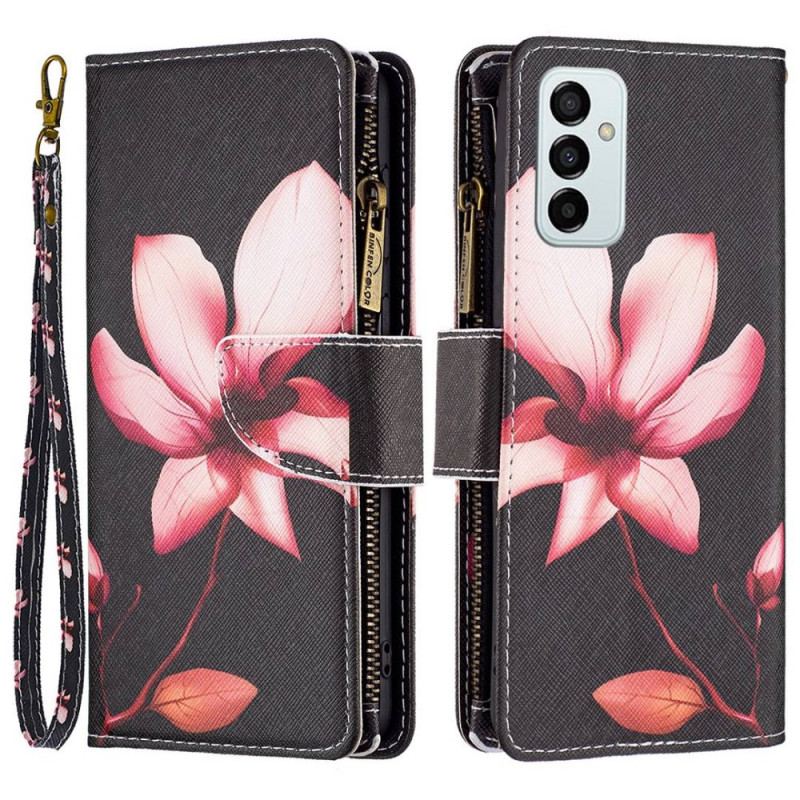 Flip Cover Samsung Galaxy M23 5G Pung Og Snorblomst