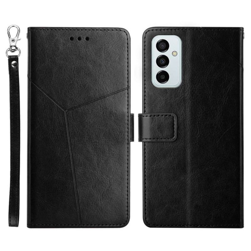 Flip Cover Samsung Galaxy M23 5G Stil Læder Y Design