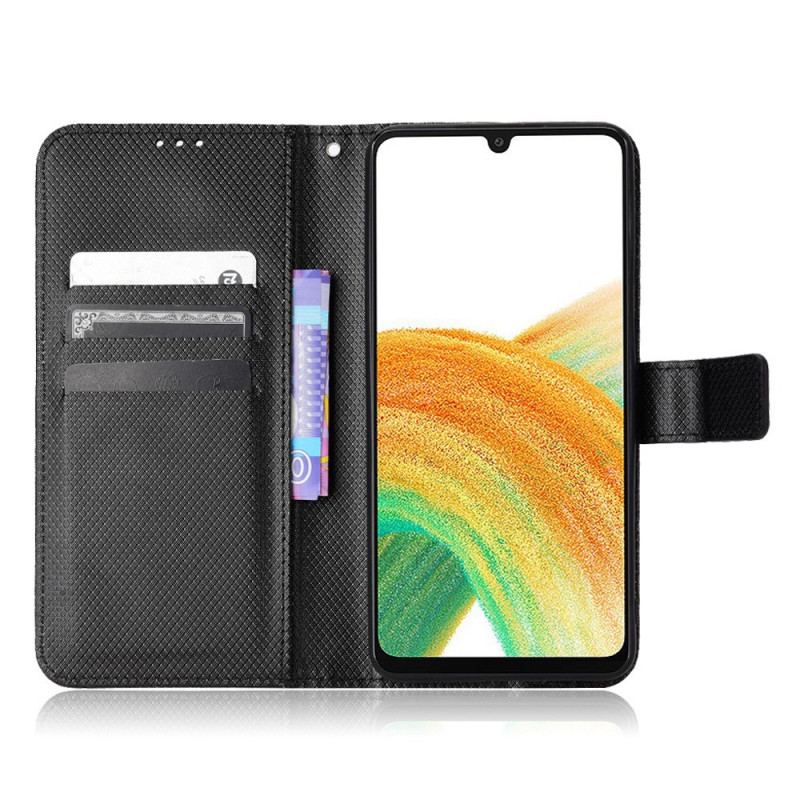 Flip Cover Samsung Galaxy M23 5G Tekstureret