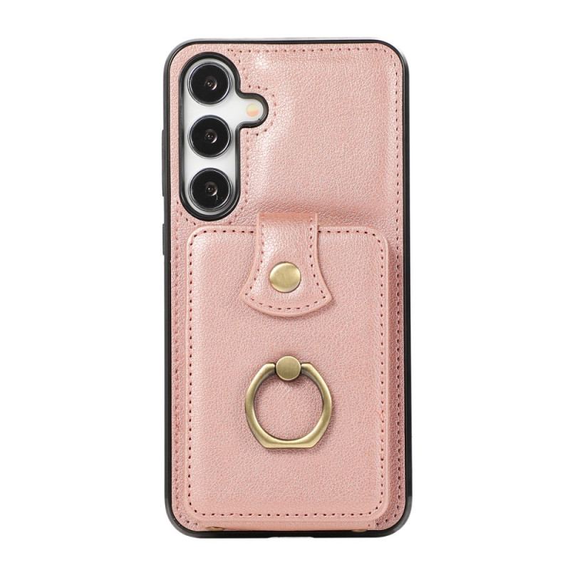 Cover Samsung Galaxy A15 Telefon Etui Kortholder Og Skulderrem