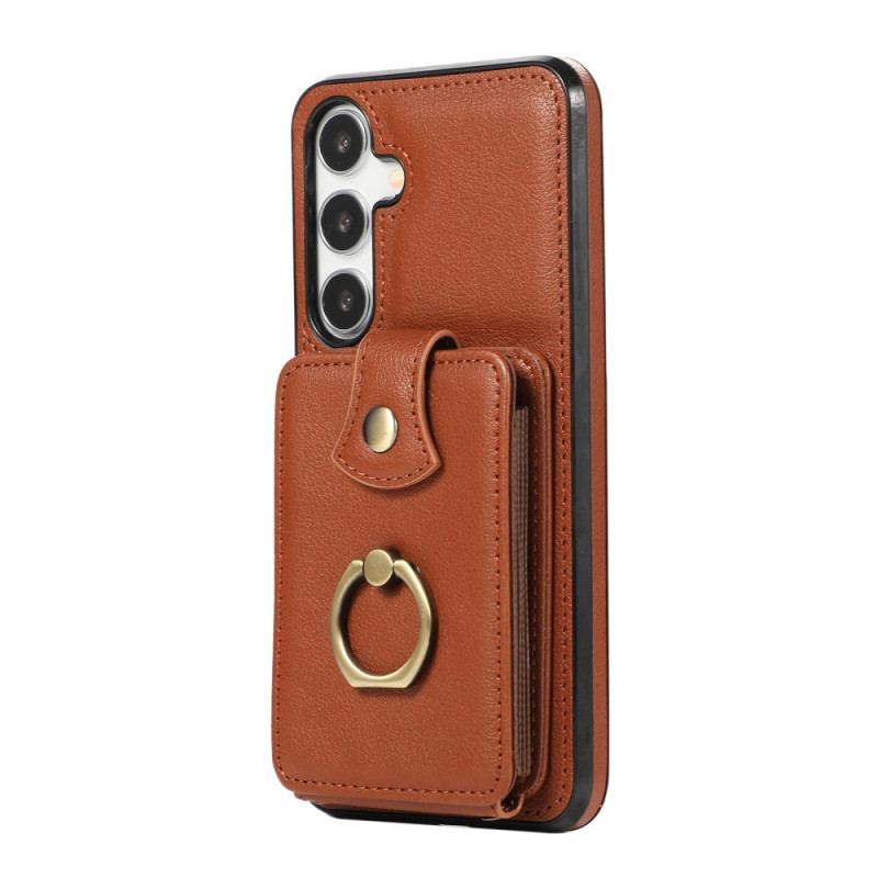 Cover Samsung Galaxy A15 Telefon Etui Kortholder Og Skulderrem