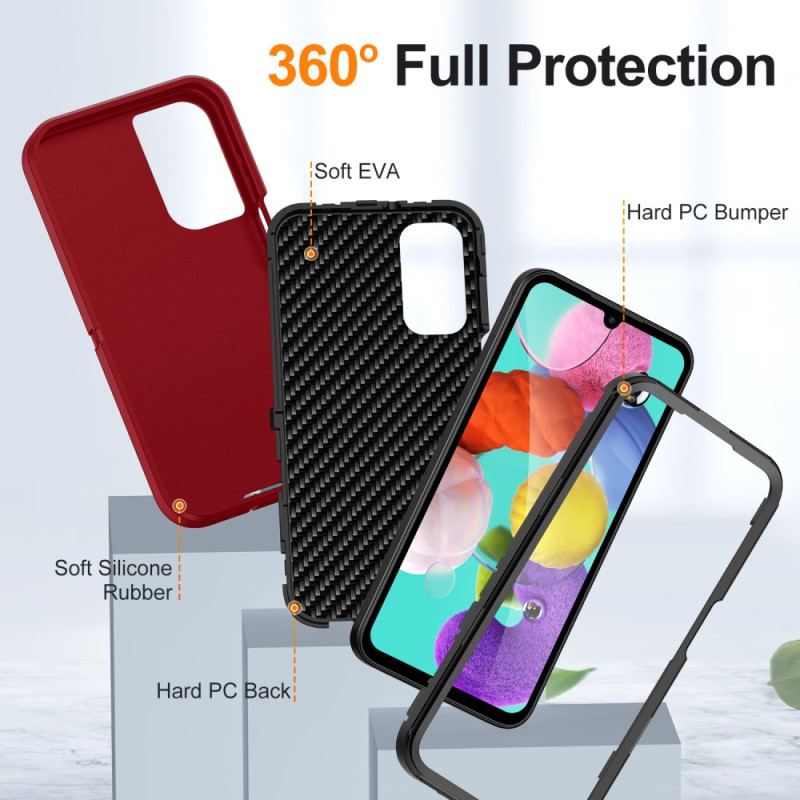 Cover Samsung Galaxy A15 Telefon Etui Stødsikker Hybrid