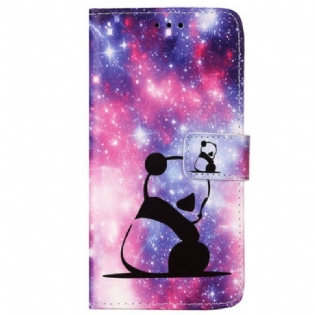 Flip Cover Samsung Galaxy A15 Baby Panda Med Rem