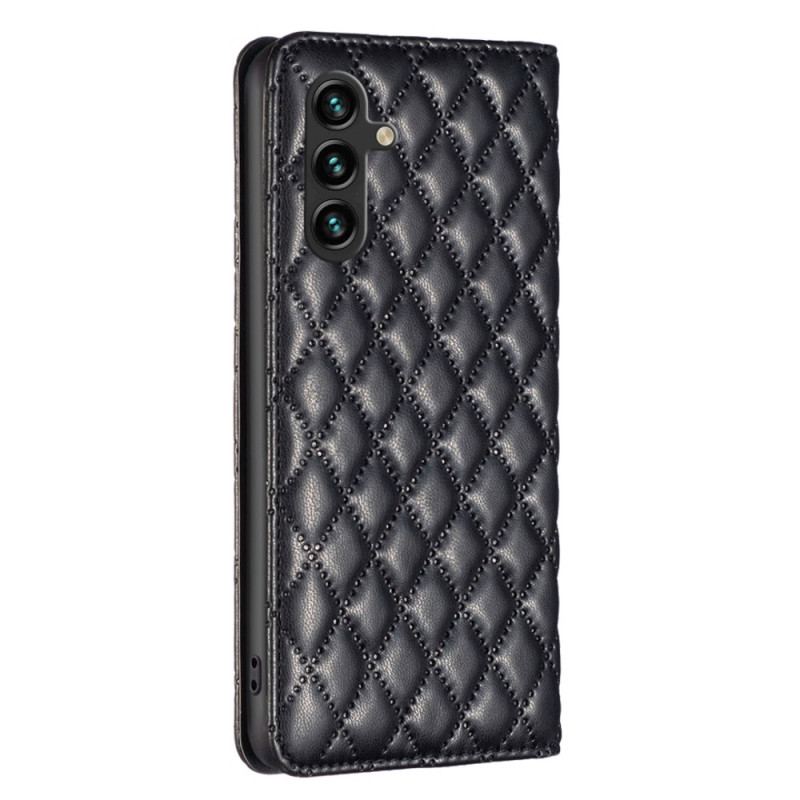 Flip Cover Samsung Galaxy A15 Quiltet Binfen Farve