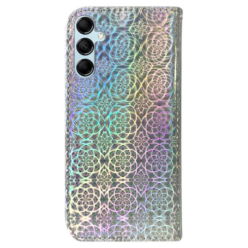 Læder Cover Samsung Galaxy A15 Strappy Disco Style