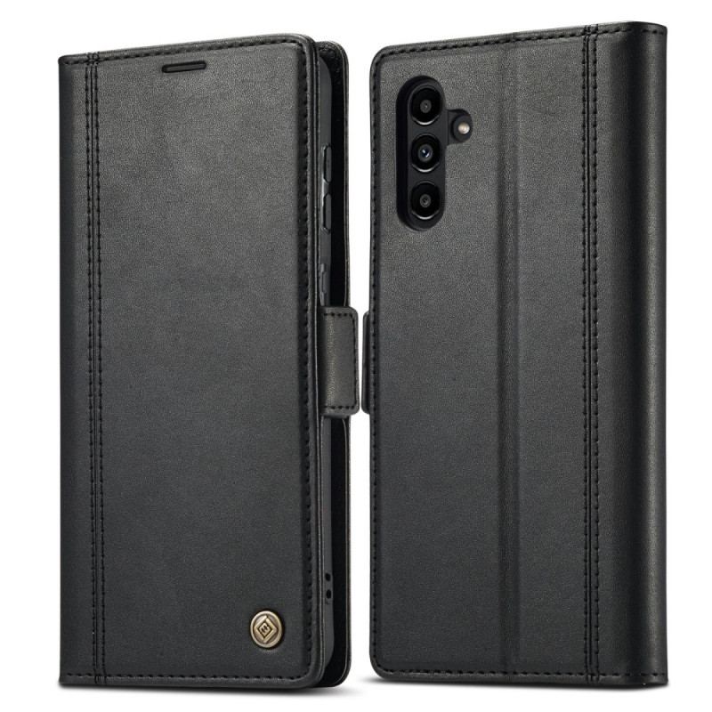 Læder Cover Samsung Galaxy A15 Telefon Etui Dobbeltlås Lc.imeeke