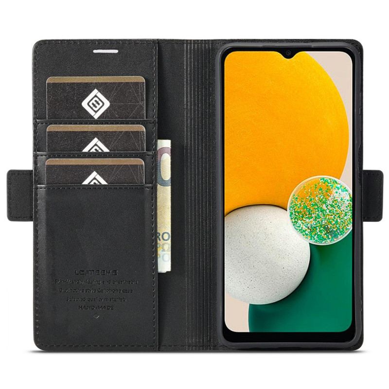 Læder Cover Samsung Galaxy A15 Telefon Etui Dobbeltlås Lc.imeeke