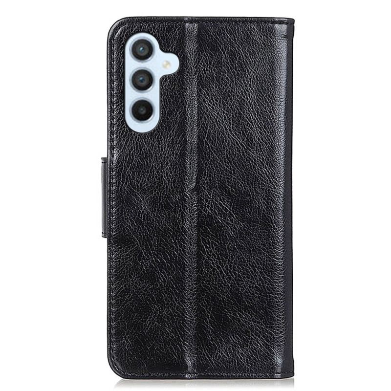 Læder Cover Samsung Galaxy A15 Telefon Etui Tekstureret Split Nappa Læder