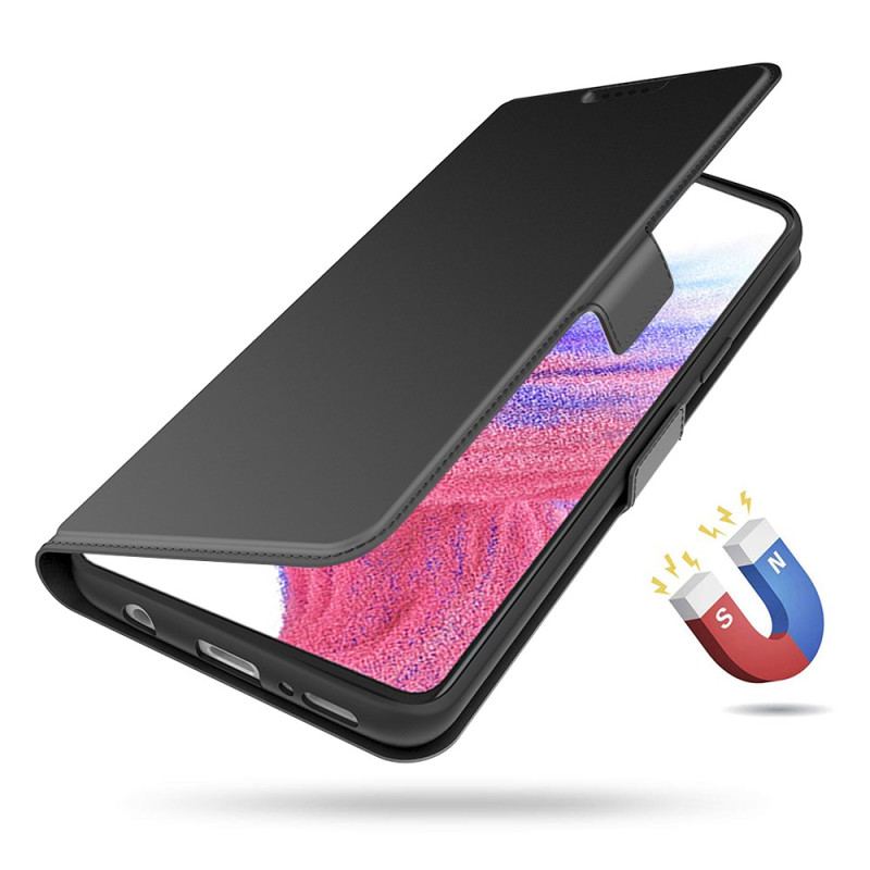 Læder Cover Samsung Galaxy A15 Telefon Etui Ultra Fin