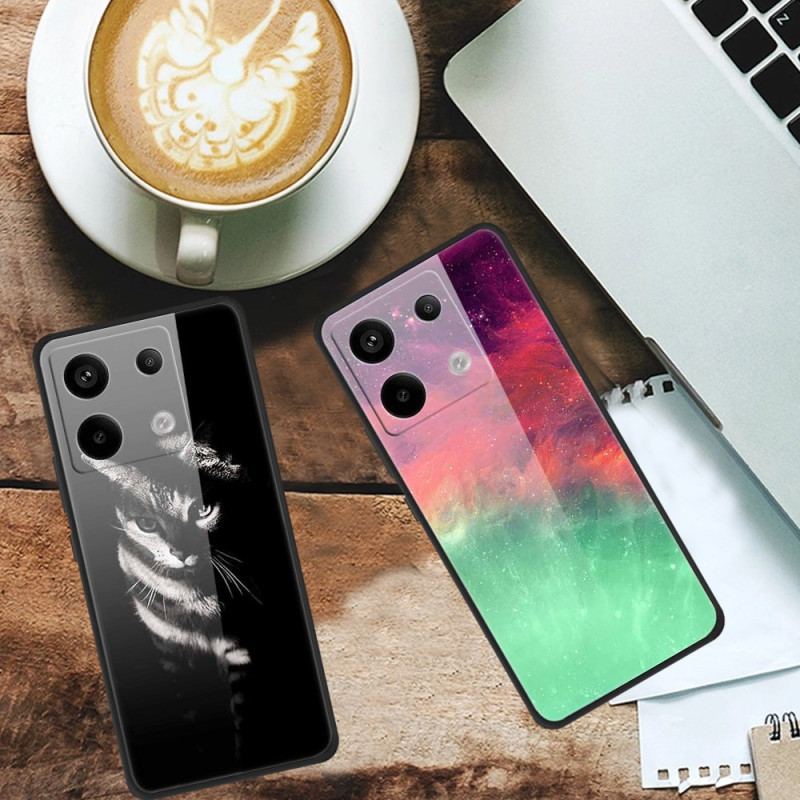 Cover Poco X6 5g Telefon Etui Kronfugl Af Hærdet Glas