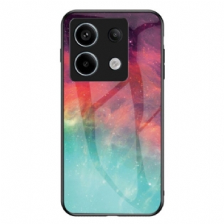 Cover Poco X6 5g Telefon Etui Stjernehimmel Mønster Hærdet Glas