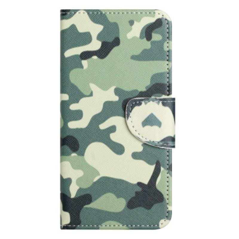 Flip Cover Poco X6 5g Camouflage