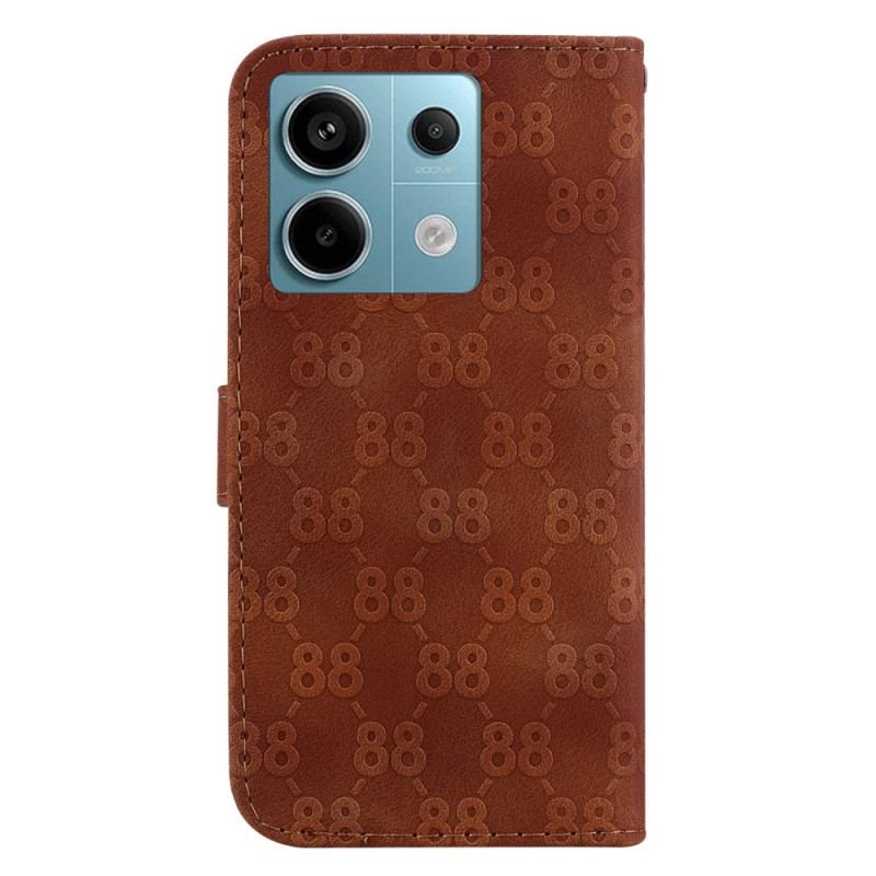 Flip Cover Poco X6 5g Design 88