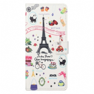 Flip Cover Poco X6 5g Jeg Elsker Paris