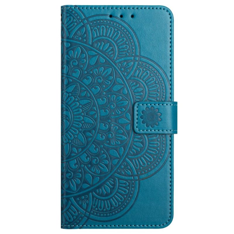 Flip Cover Poco X6 5g Mandala Trykt Rem