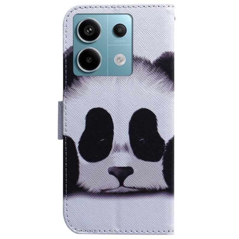 Flip Cover Poco X6 5g Panda