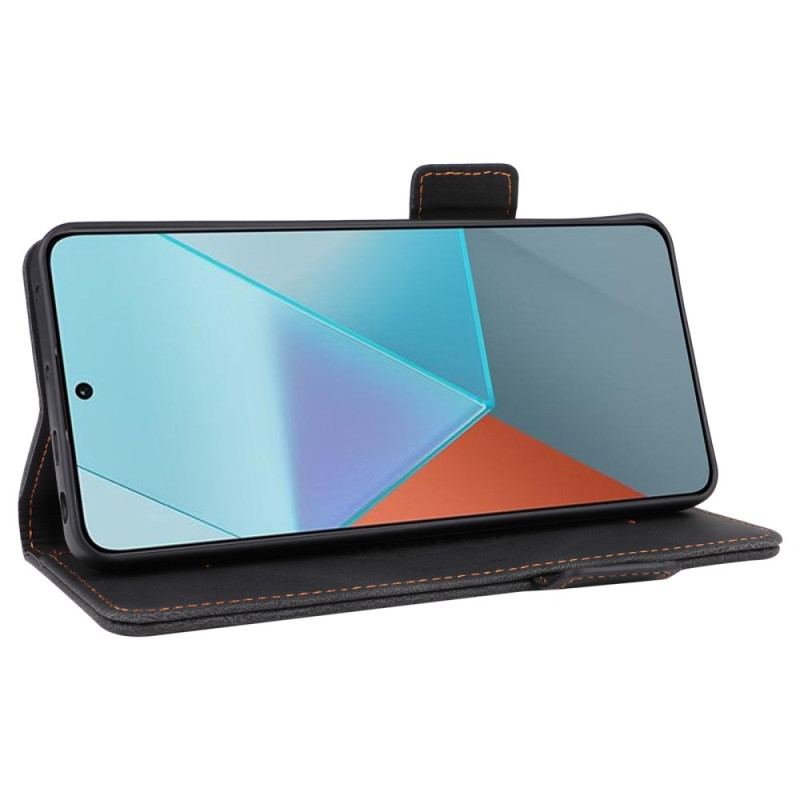 Flip Cover Til Poco X6 5g Retro Design