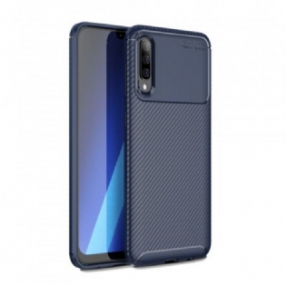 Cover Samsung Galaxy A70 Fleksibel Kulfibertekstur