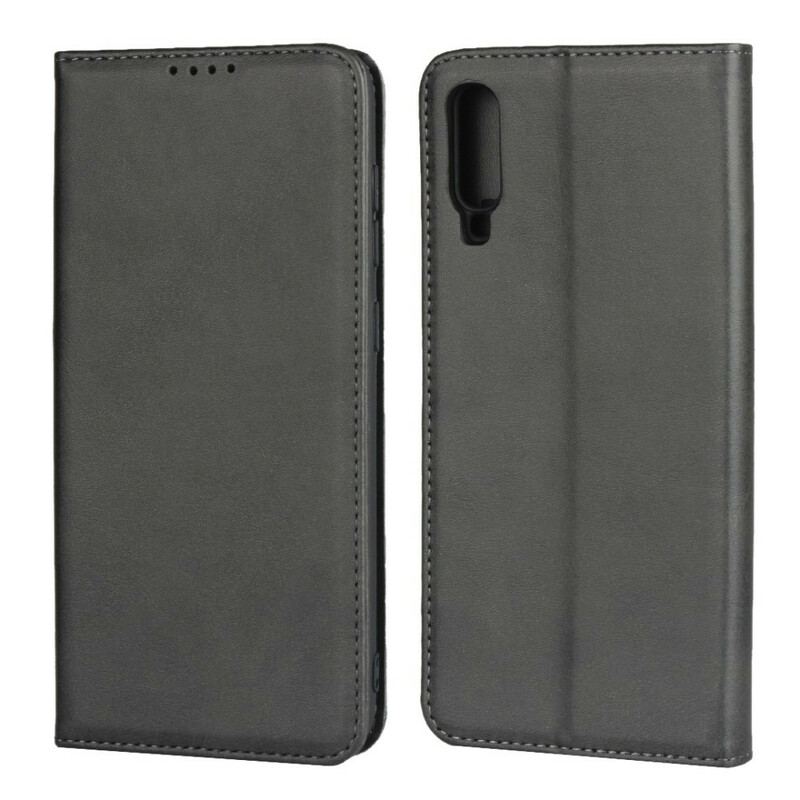 Cover Samsung Galaxy A70 Flip Cover Stil Læder Sobriety