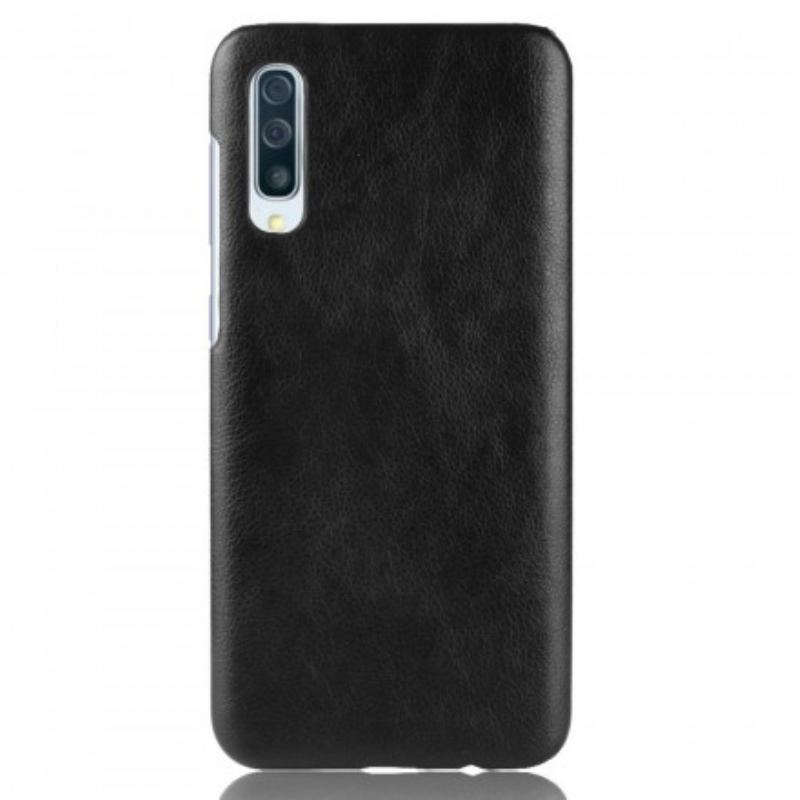 Cover Samsung Galaxy A70 Litchi Læder Effekt