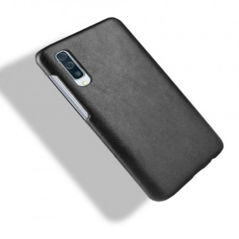 Cover Samsung Galaxy A70 Litchi Læder Effekt