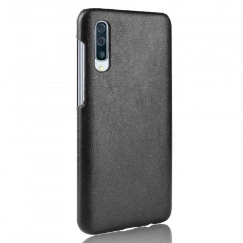 Cover Samsung Galaxy A70 Litchi Læder Effekt