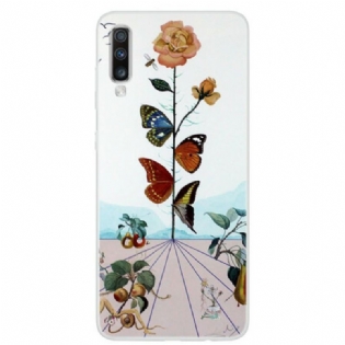 Cover Samsung Galaxy A70 Naturens Sommerfugle