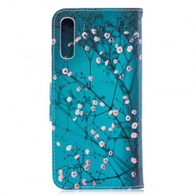 Flip Cover Samsung Galaxy A70 Blomstrende Træ