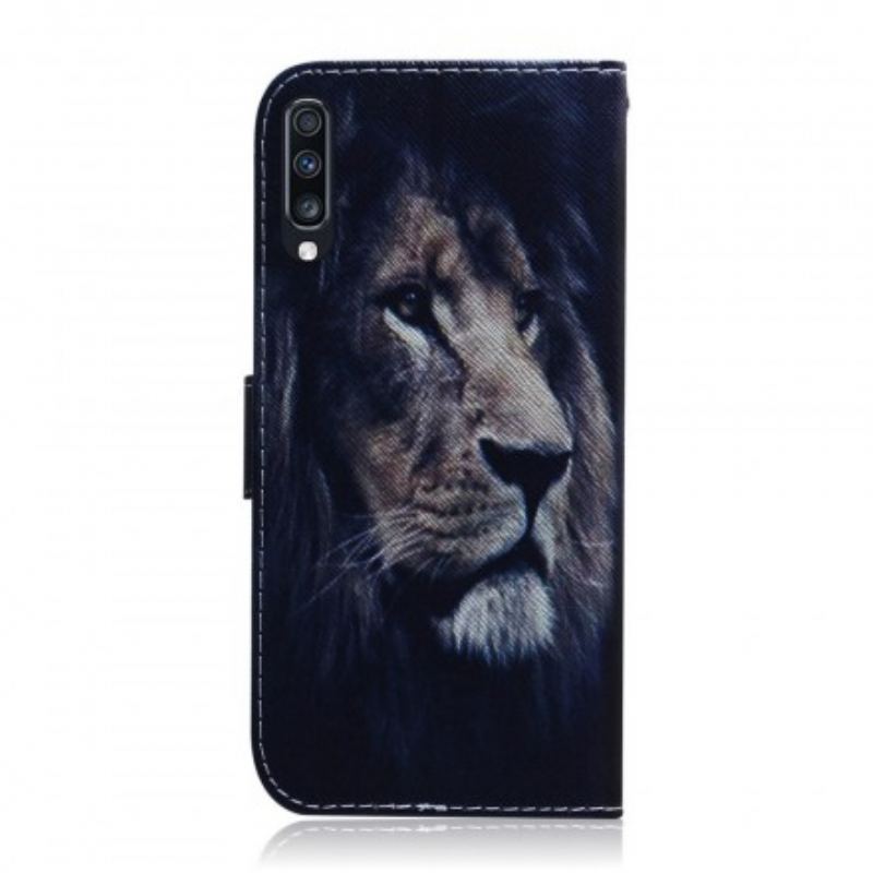 Flip Cover Samsung Galaxy A70 Drømme-løve