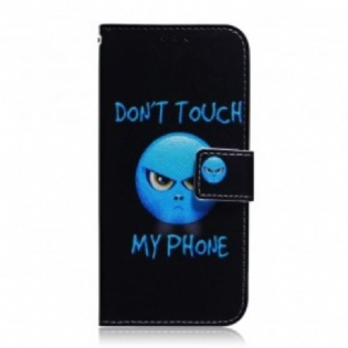 Flip Cover Samsung Galaxy A70 Emoji Telefon
