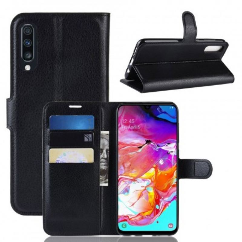 Flip Cover Samsung Galaxy A70 Klassisk