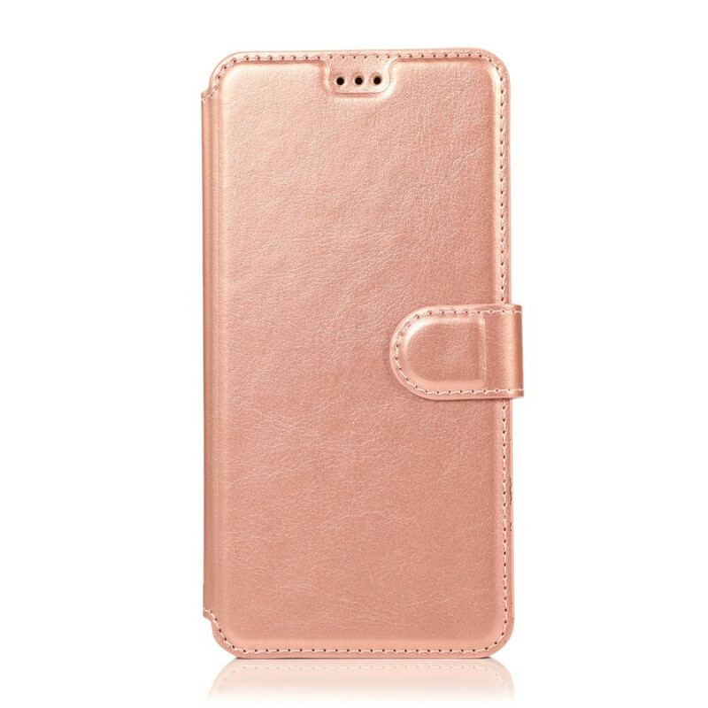 Flip Cover Samsung Galaxy A70 Luksus Lædereffekt