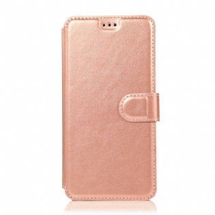 Flip Cover Samsung Galaxy A70 Luksus Lædereffekt