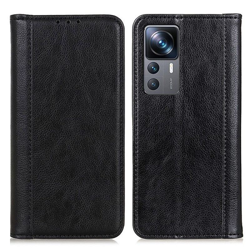 Cover Xiaomi 12T / 12T Pro Flip Cover Split Læder