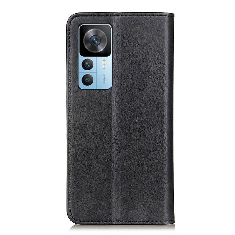 Cover Xiaomi 12T / 12T Pro Flip Cover Split Læder