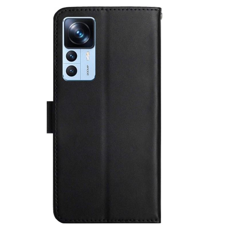 Flip Cover Xiaomi 12T / 12T Pro Ægte Nappa Læder