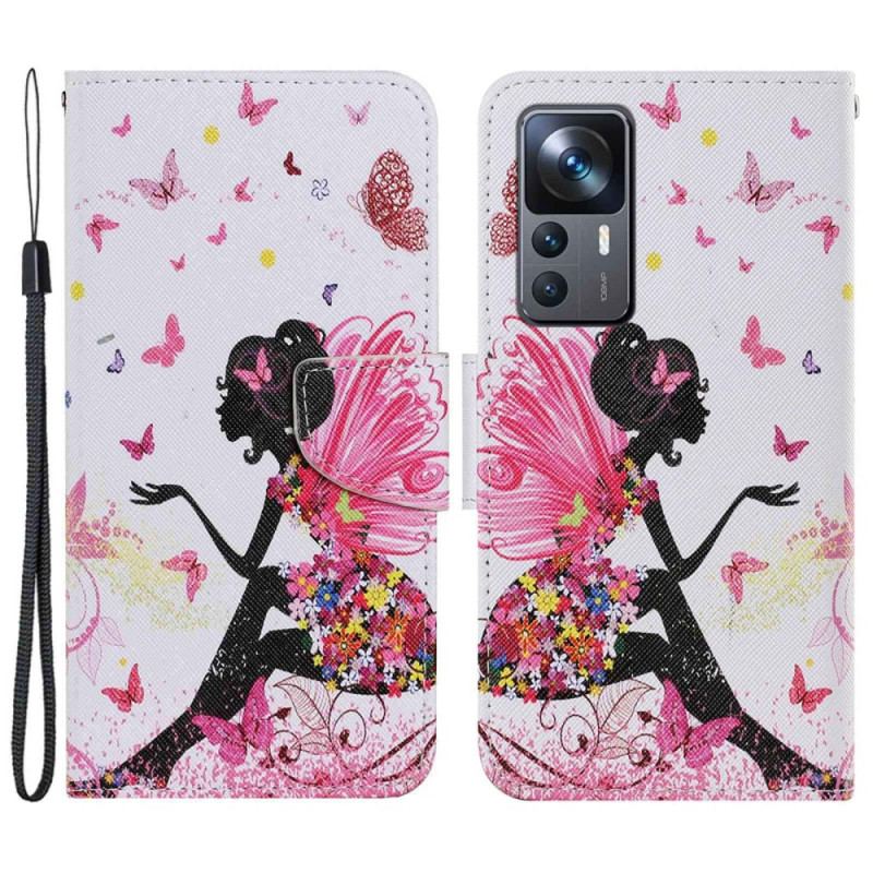 Flip Cover Xiaomi 12T / 12T Pro Med Snor Magic Fairy Med Rem