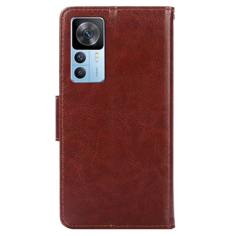 Flip Cover Xiaomi 12T / 12T Pro Vintage Kunstlæder