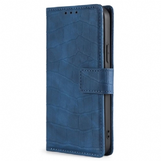 Læder Cover Xiaomi 12T / 12T Pro Skin-touch Krokodille