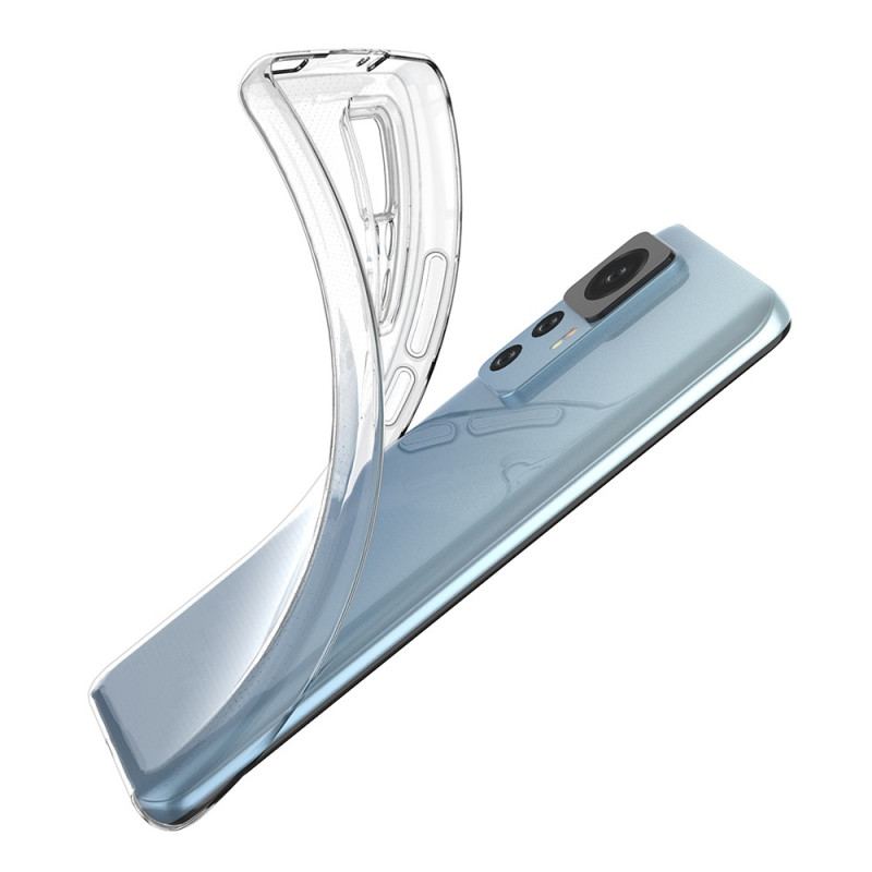 Mobilcover Xiaomi 12T / 12T Pro Gennemsigtig Fleksibel Silikone
