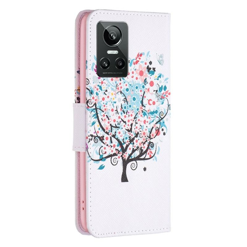 Flip Cover Realme GT Neo 3 Fantasy Træ