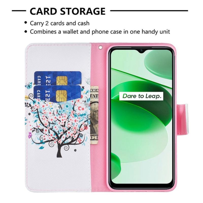 Flip Cover Realme GT Neo 3 Fantasy Træ