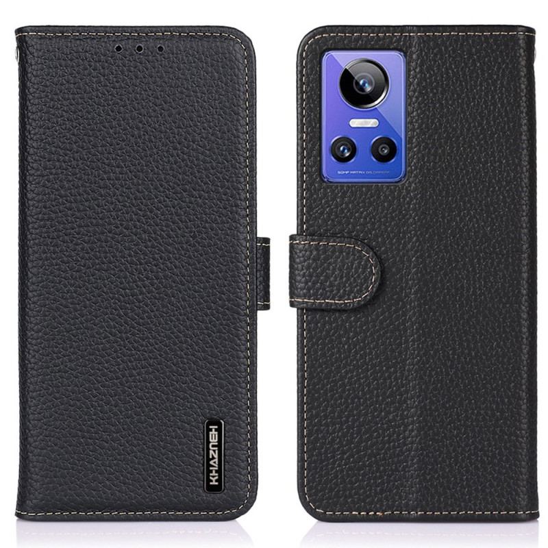 Flip Cover Realme GT Neo 3 Khazneh Litchi Læder